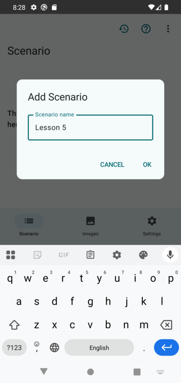 Image in a image block