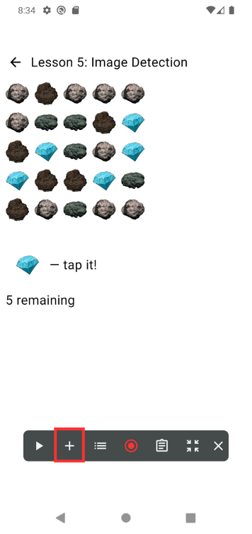 Image in a image block