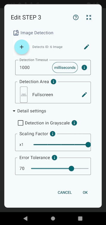 Image in a image block