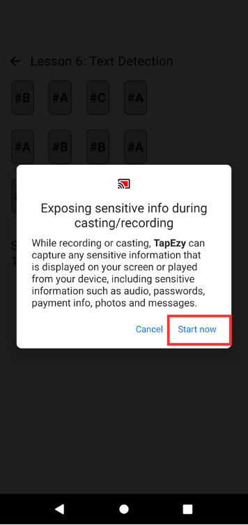 Image in a image block