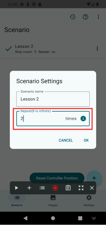 Image in a image block