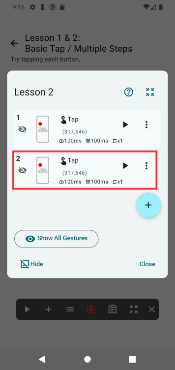 Image in a image block