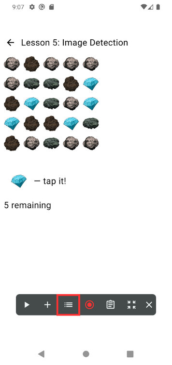 Image in a image block