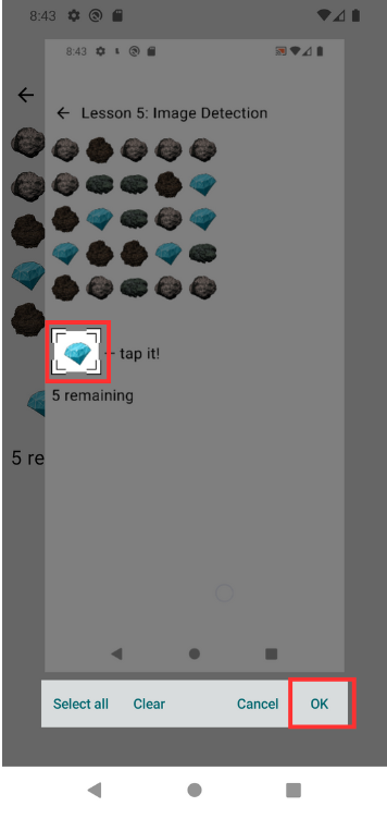 Image in a image block