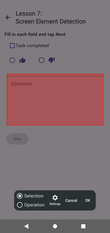 Image in a image block