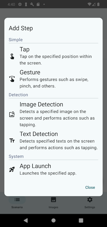 Image in a image block