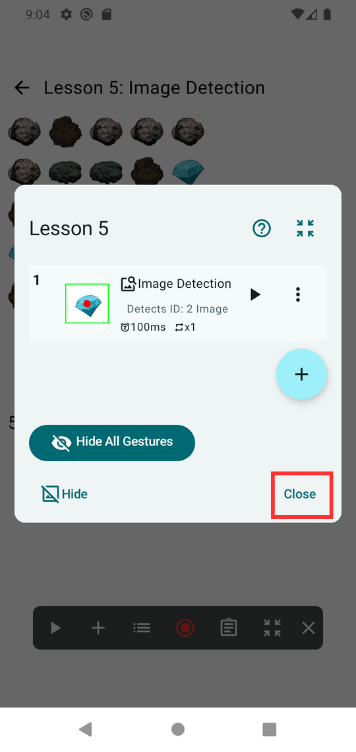 Image in a image block