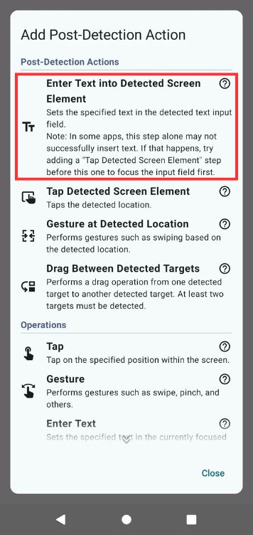 Image in a image block