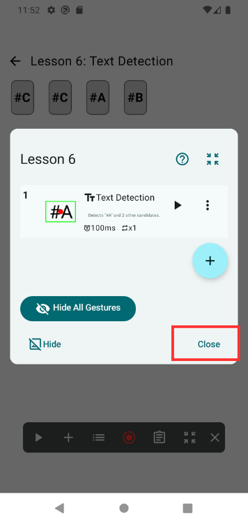Image in a image block