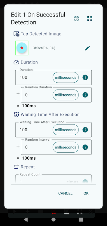 Image in a image block