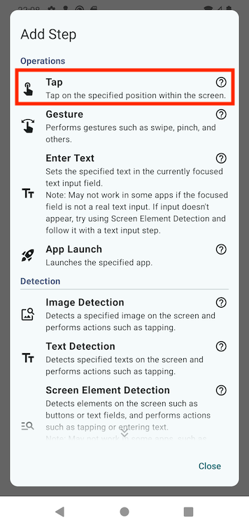Image in a image block